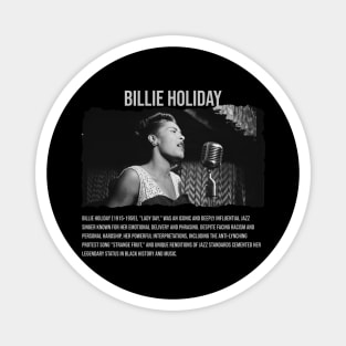 Bille Holiday - Black History Magnet